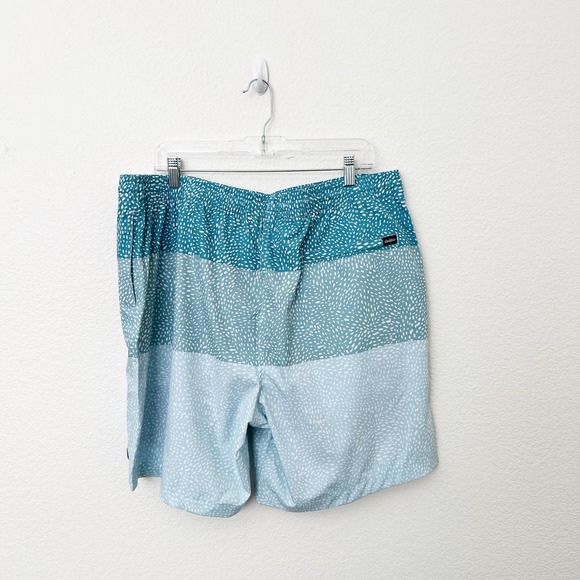 [Chubbies] Whale Sharks Blue Striped Ombre 7" Inseam Swim Shorts NWT Size XXL - Picture 4 of 12